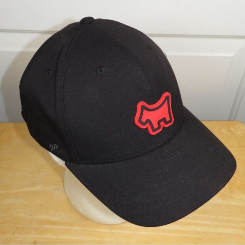 Scotty Cameron Scotty Dog Rubber Patch Snapback Hat - Black